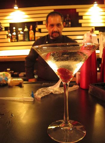Martini con Rabioli Molecular